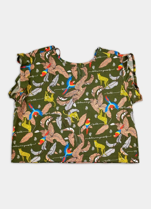 Fakini - Blusa Est.Verde 2