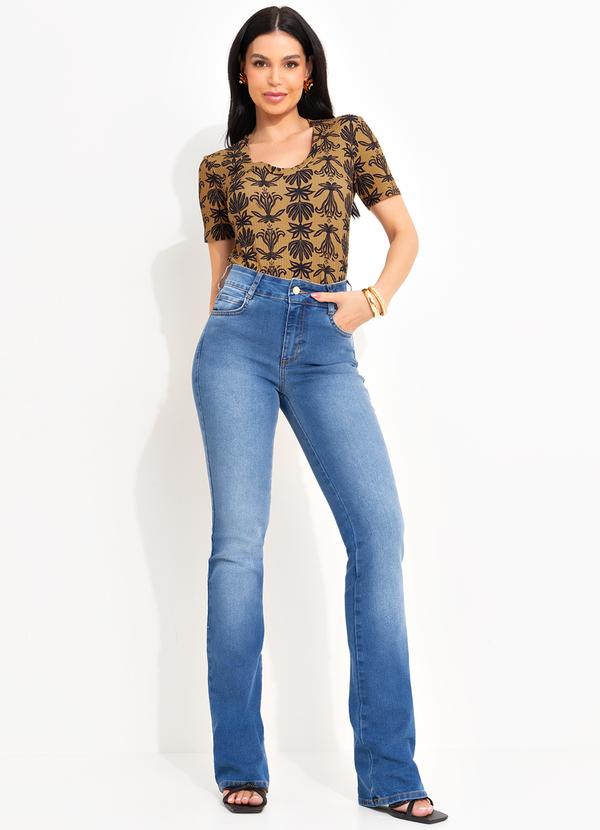 Colcci - Blusa Estampada Bege 3