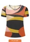 Lunender Mais Mulher - Blusa Estampada D Plus Size Laranja - variação: Laranja