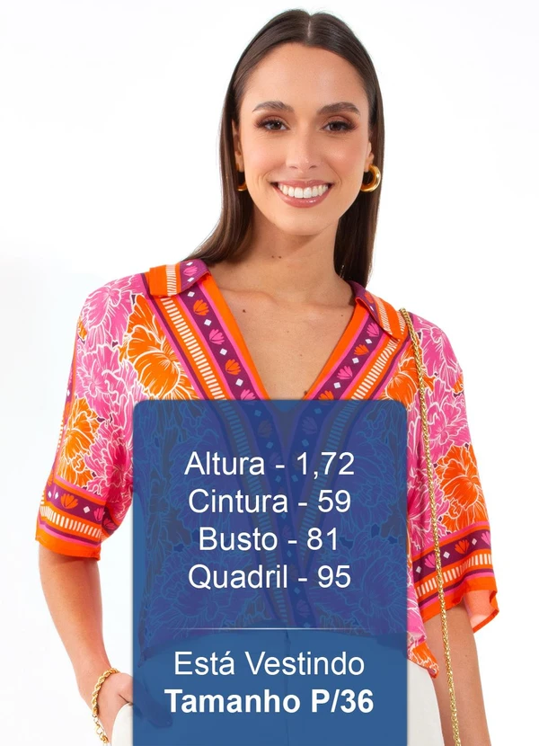 Colcci - Blusa Estampada Rosa 5