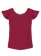 Malwee - Blusa Evasê em Viscose Bordô - variação: Bordô