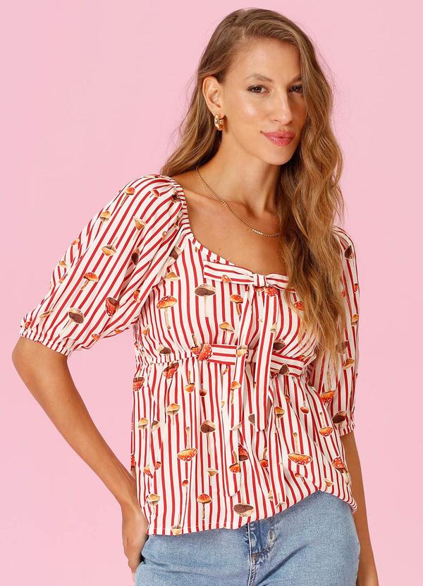 In Love - Blusa Fabricia Estampado