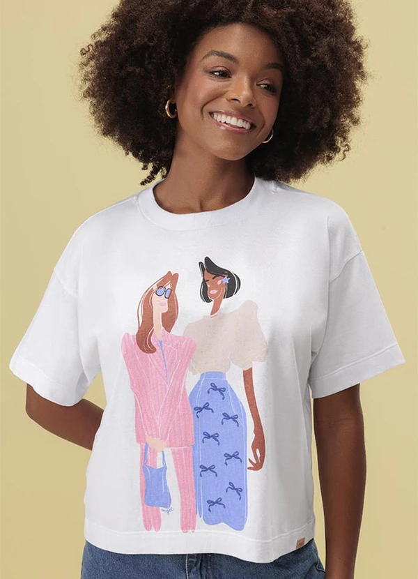 Angel - Blusa Fashion Girls Branco 3