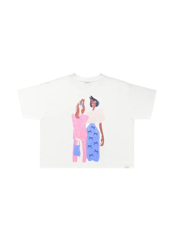 Angel - Blusa Fashion Girls Branco 4