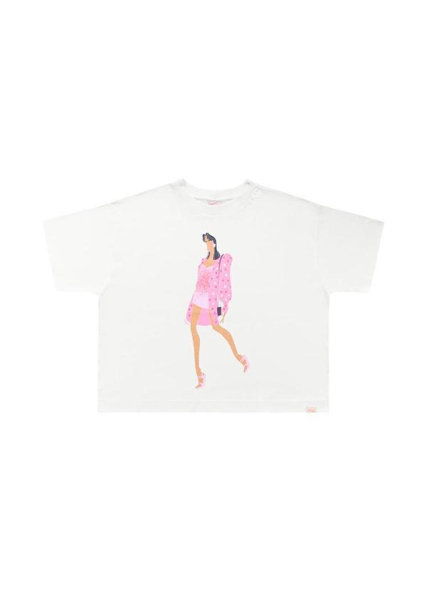 Angel - Blusa Fashion Girls Branco