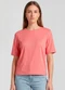 Infinita Cor - Blusa Feminina 100% Poliéster Básica Rosa - variação: Rosa