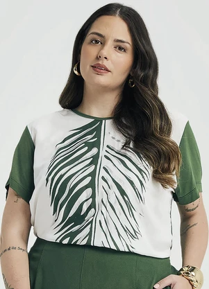 Marialicia - Blusa Feminina Adulto Branco - MARIALICIA