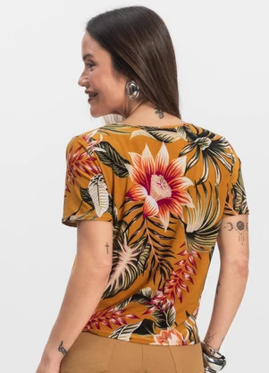 Infinita Cor - Blusa Feminina Amarelo - INFINITA COR