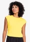 Infinita Cor - Blusa Feminina Marrom - variação: Amarelo