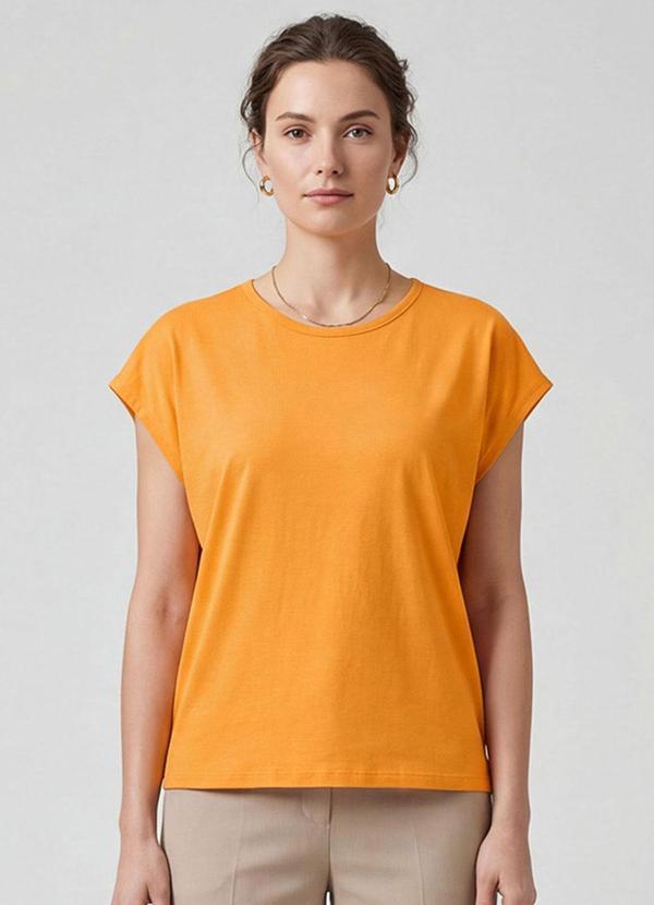 Infinita Cor - Blusa Feminina Amarelo