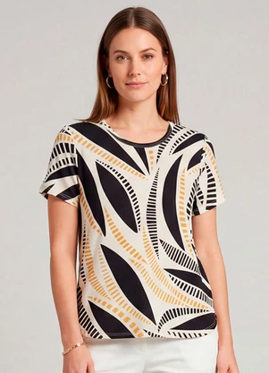 Infinita Cor - Blusa Feminina Amarelo - INFINITA COR