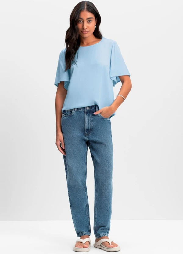 Essendi - Blusa Feminina Azul 3