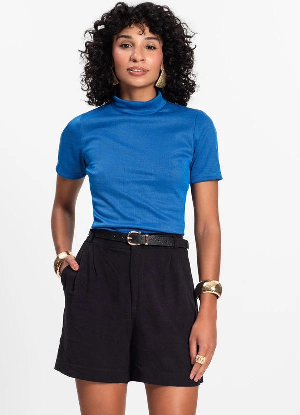 Rovitex - Blusa Feminina Azul 4