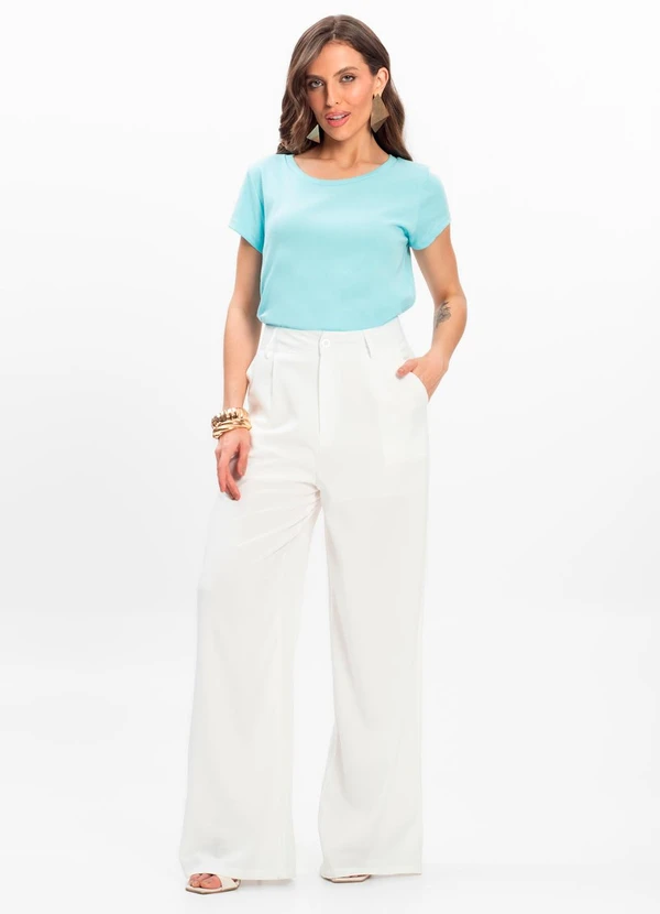 Infinita Cor - Blusa Feminina Azul 3