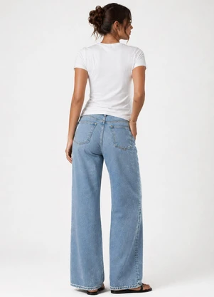 Infinita Cor - Blusa Feminina Básica Algodão Branco - INFINITA COR