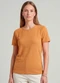Infinita Cor - Blusa Feminina Básica Bege - variação: Amarelo