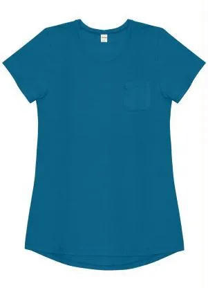 Rovitex - Blusa Feminina Básica Azul - ROVITEX