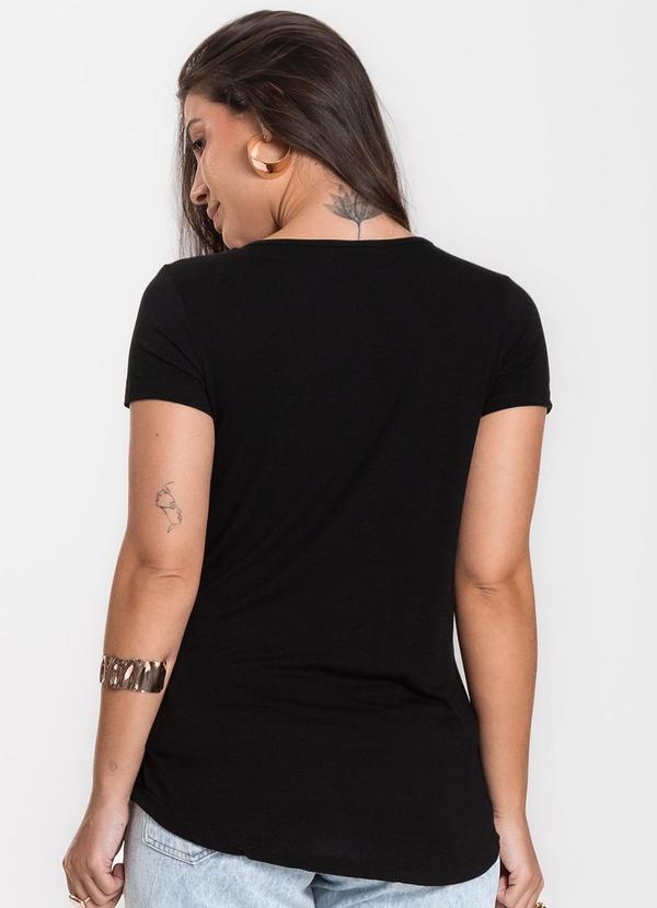 Select - Blusa Feminina Básica Preto 2