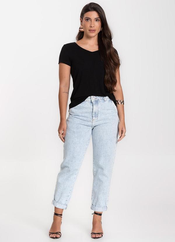 Select - Blusa Feminina Básica Preto 3