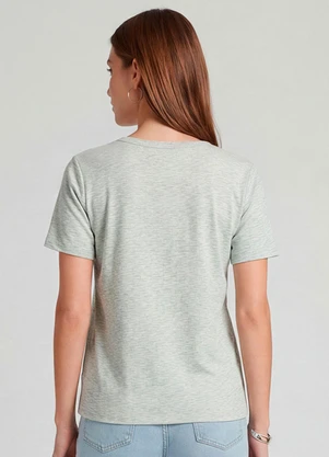 Infinita Cor - Blusa Feminina Básica Verde - INFINITA COR