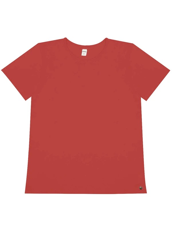 Rovitex - Blusa Feminina Básica Visco Tricot Marrom