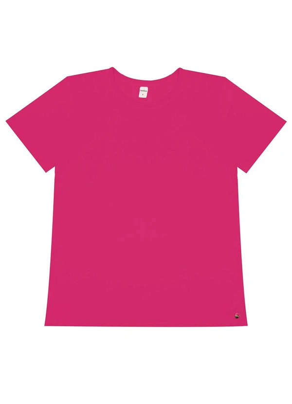 Rovitex - Blusa Feminina Básica Visco Tricot Rosa
