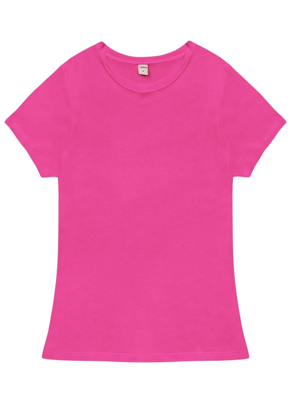 Rovitex - Blusa Feminina Básica Visco Tricot Rosa