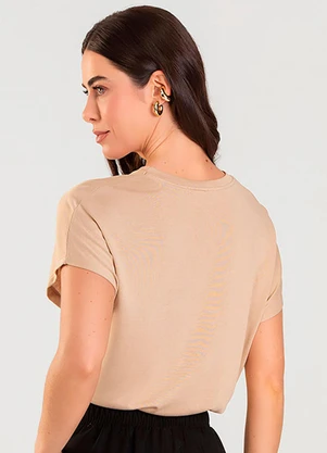 Dianna - Blusa Feminina Bege - DIANNA