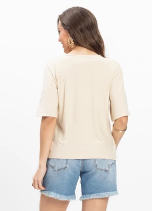 Endless - Blusa Feminina Bege - ENDLESS