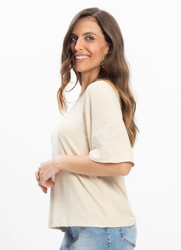 Endless - Blusa Feminina Bege 4