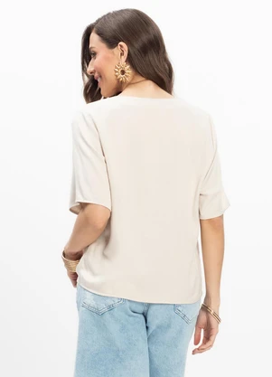 Endless - Blusa Feminina Bege - ENDLESS