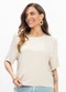 Endless - Blusa Feminina Rosa - variação: Bege