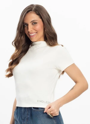Endless - Blusa Feminina Bege - ENDLESS