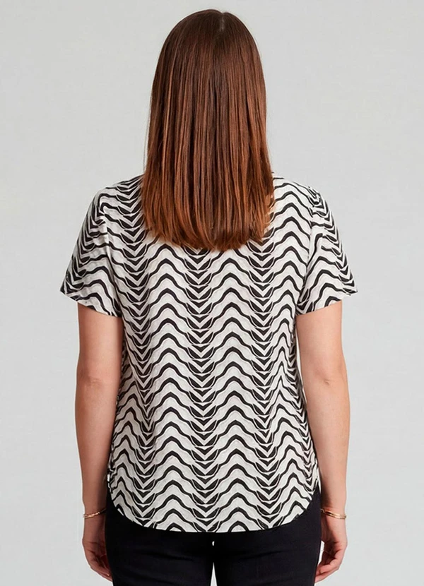 Infinita Cor - Blusa Feminina Bege 2