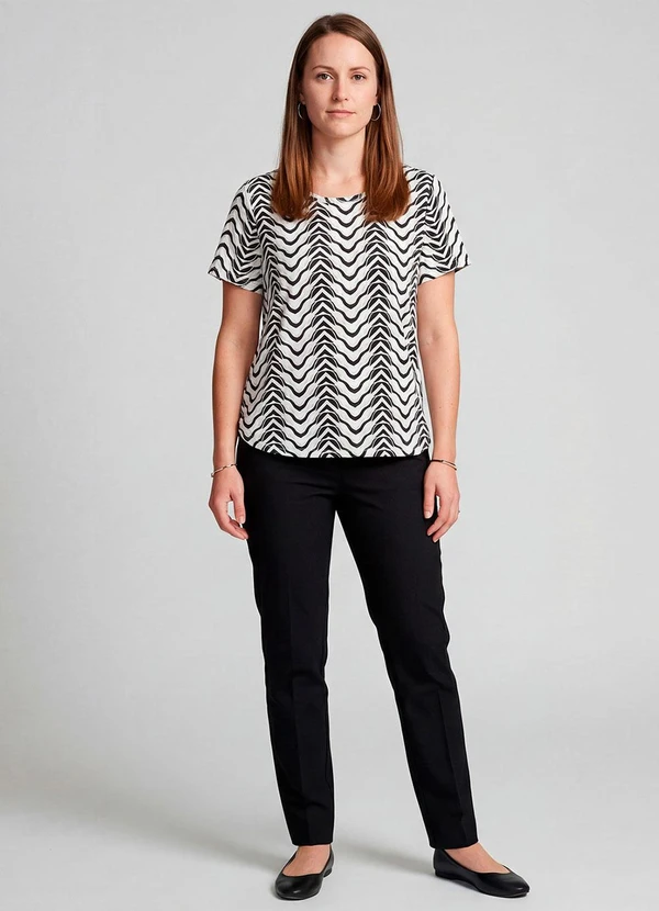 Infinita Cor - Blusa Feminina Bege 3