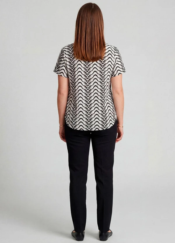 Infinita Cor - Blusa Feminina Bege 4