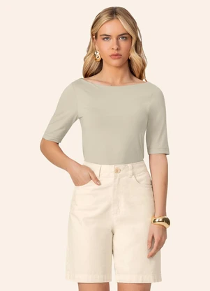 Endless - Blusa Feminina Bege - ENDLESS