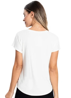 Rovitex - Blusa Feminina Branco - ROVITEX