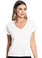 Rovitex - Blusa Feminina Rosa - variação: Branco