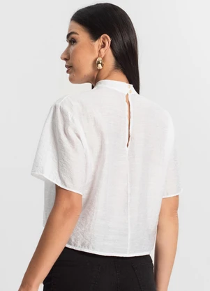 Infinita Cor - Blusa Feminina Branco - INFINITA COR