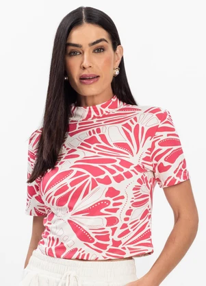 Infinita Cor - Blusa Feminina Branco - INFINITA COR