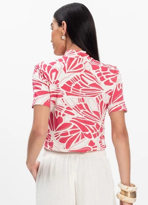 Infinita Cor - Blusa Feminina Branco - INFINITA COR
