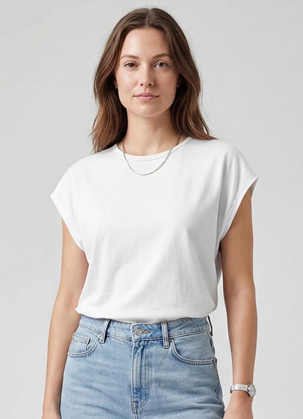 Infinita Cor - Blusa Feminina Branco