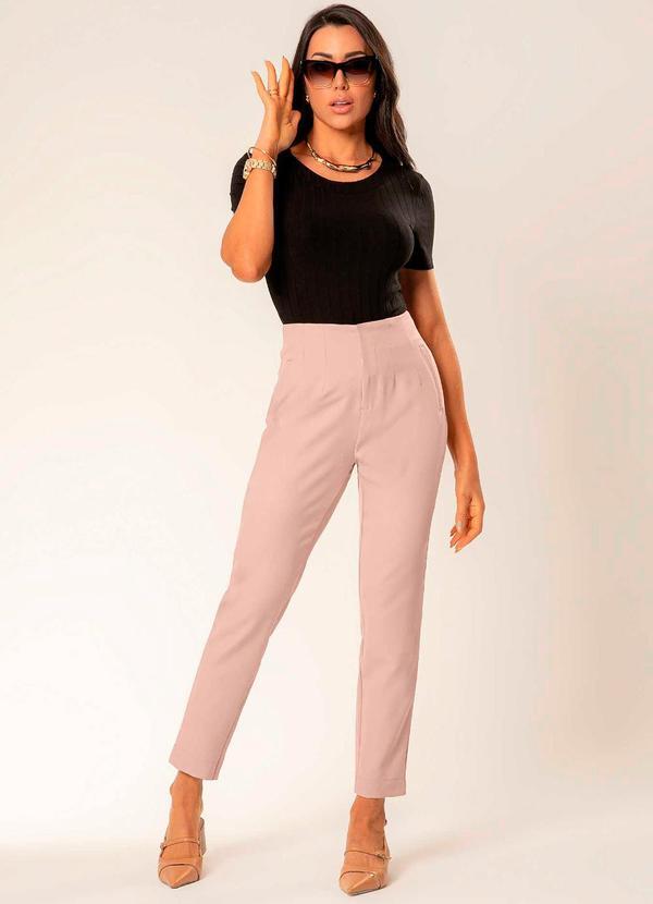 Cativa - Blusa Feminina Canelada com Decote Canoa Preto 2