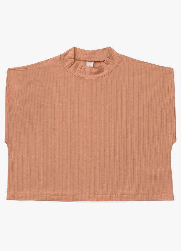 Rovitex - Blusa Feminina Canelada Marrom 5