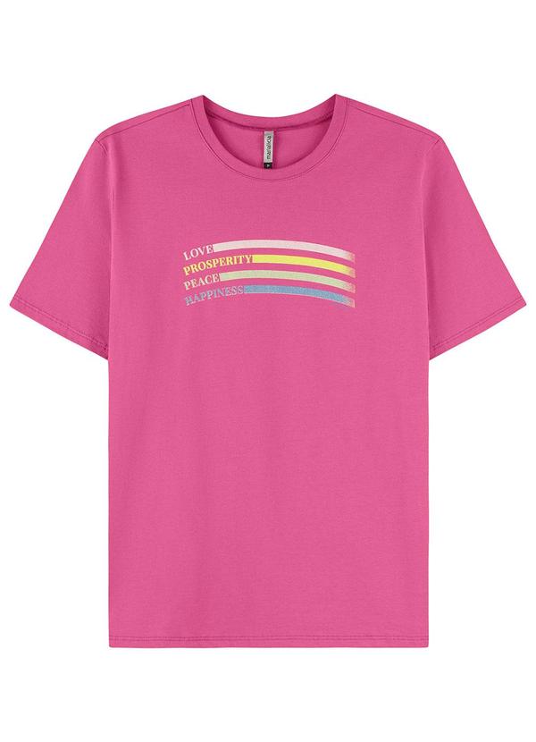 Marialícia - Blusa Feminina Colorida Prosperity Marialícia Ros