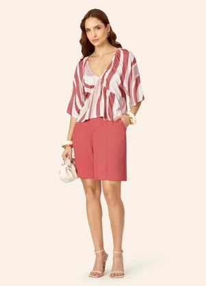 Endless - Blusa Feminina com Abertura nas Costas Rosa - ENDLESS