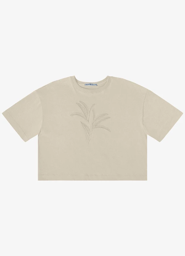 Endless - Blusa Feminina com Bordado Bege 5