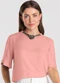 Dianna - Blusa Feminina com Colar Rosa - variação: Rosa