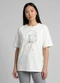 Infinita Cor - Blusa Feminina com Estampa Localizada Verde - variação: Bege